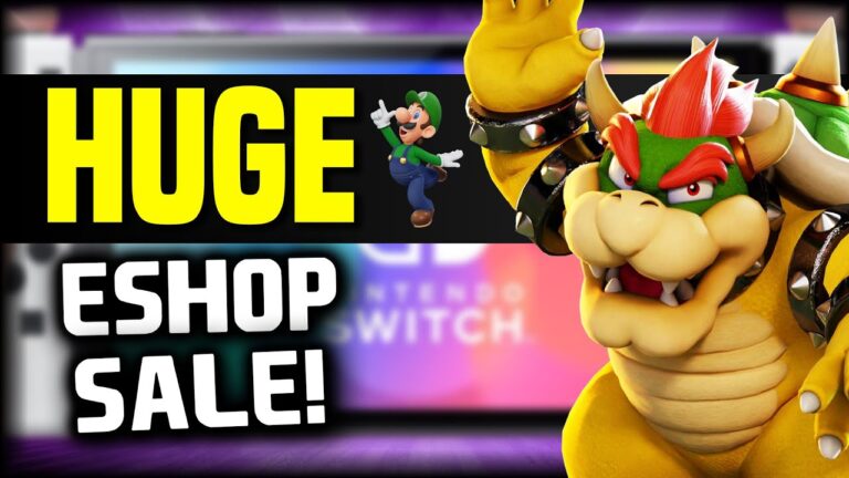 100s of SWITCH GAMES FOR CHEAP! A GIANT Nintendo Switch eShop Sale Just Dropped!