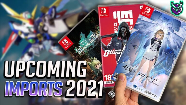17 TOP Switch Game Imports Coming in 2021