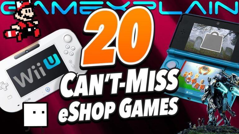 20+ Wii U & 3DS eShop Games You NEED to Buy Before They're Gone Forever!