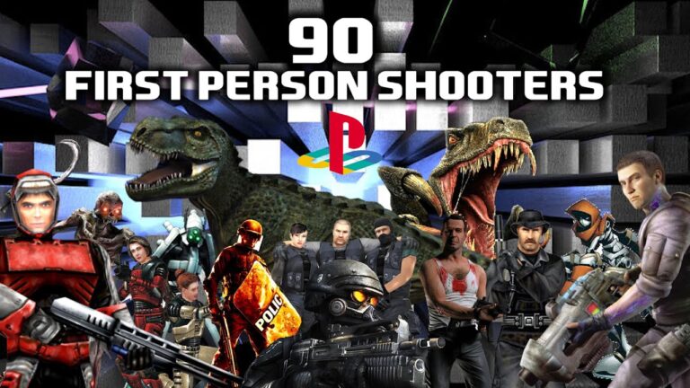 90 First Person Shooters for Playstation 2 (All FPS Games for PS2) Sony Playstation 2
