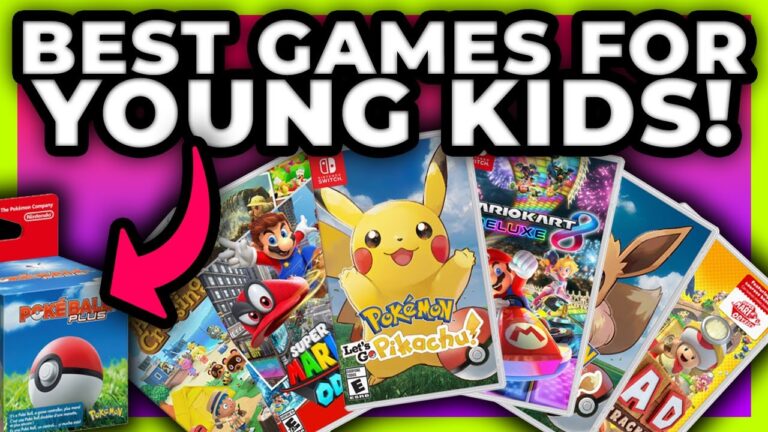 Best Nintendo Switch Games to play with Little Kids | A Dad's Perspective