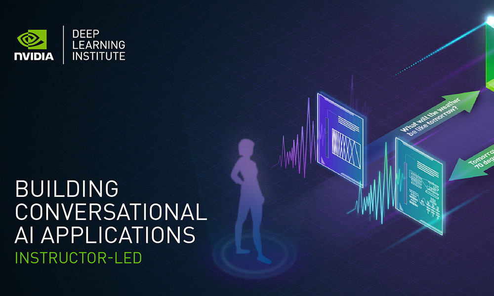 NVIDIA DLI logo with workshop promo text