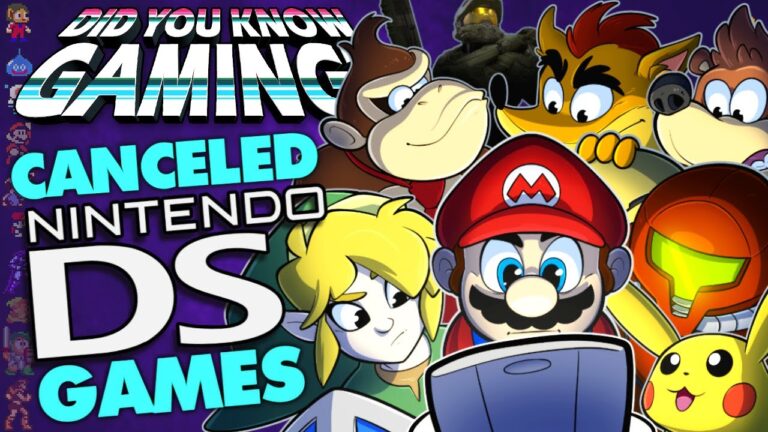 Every Cancelled Nintendo DS Game – Did You Know Gaming? Ft. Remix
