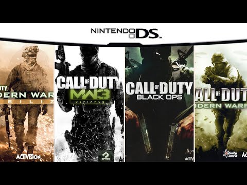 Evolution Call of Duty Games for DS