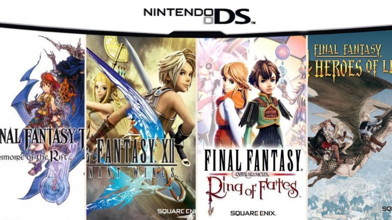 Evolution Final Fantasy Games for DS