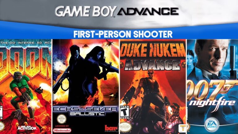 Evolution First-Person Shooter Games for GBA