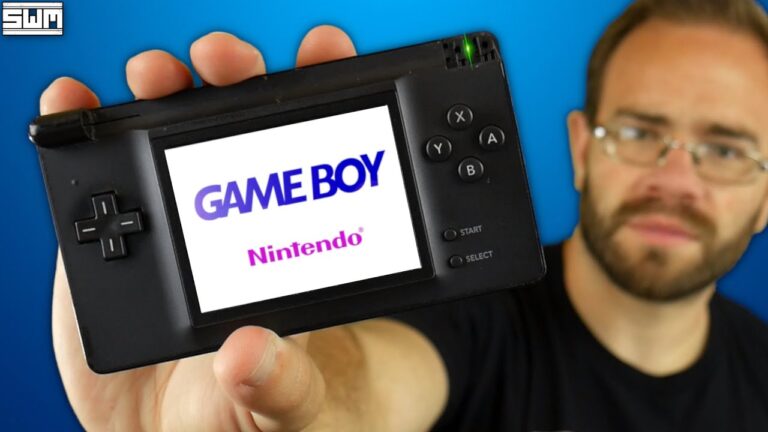 I Turned A Broken Nintendo DS Lite Into A Gameboy Advance