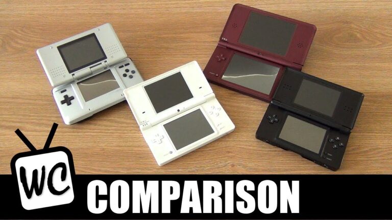 Nintendo DS Comparison – Which Model Do I Buy? (DS vs Lite vs DSi vs DSi XL)