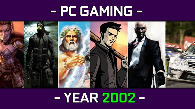 || PC ||  Best PC Games of the Year 2002 – Good Gold Games