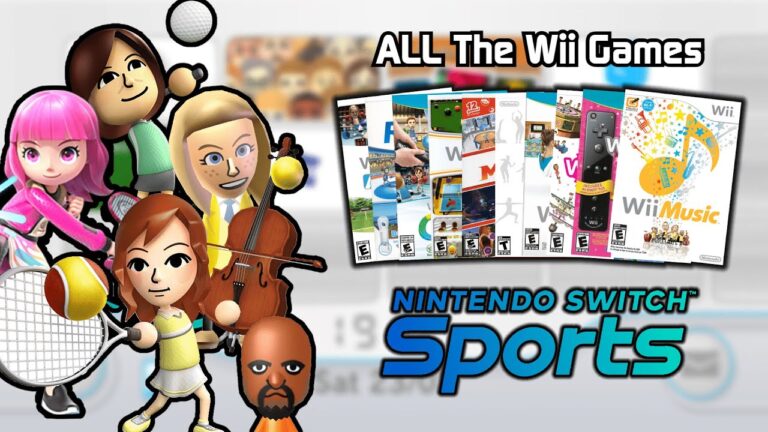 Reviewing Every Game in the Wii Series (+Nintendo Switch Sports)