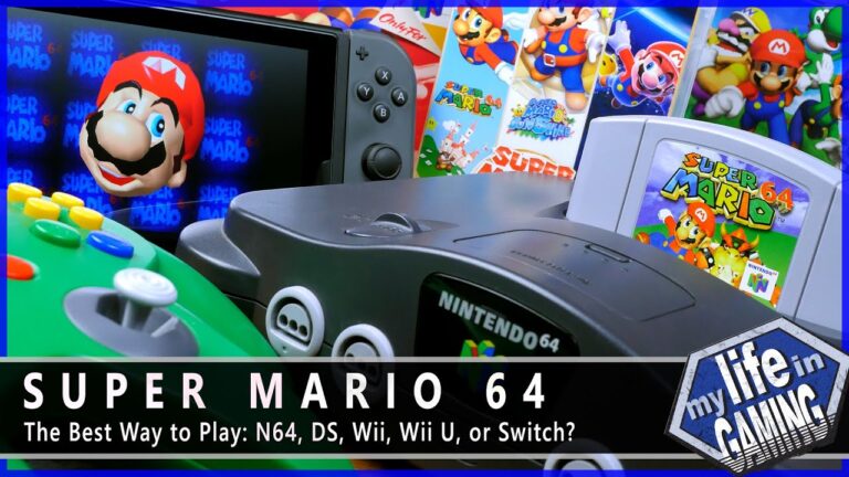 The Best Way to Play Super Mario 64 – N64, DS, Wii, Wii U, or Switch? / MY LIFE IN GAMING