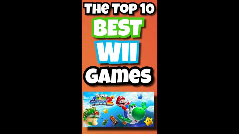 The Top 10 BEST Wii Games