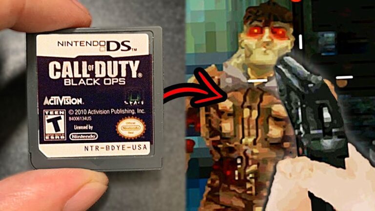 THIS is Call of Duty Zombies on NINTENDO DS…