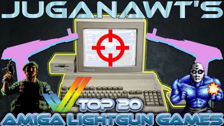 Top 10 Amiga LightGun / Reticle Shooter Games of All Time!