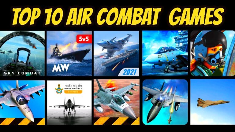 Top 10 Best Air Combat Mobile Games 2023 (Android,iOS)