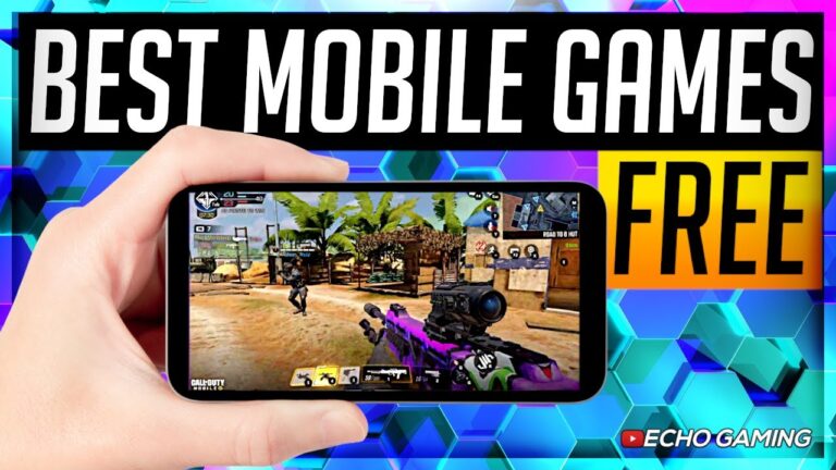 Top 10 Best FREE Mobile Games 2021