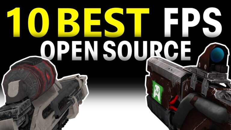 Top 10 Best Free Open Source First-Person Shooter Games (FPS)