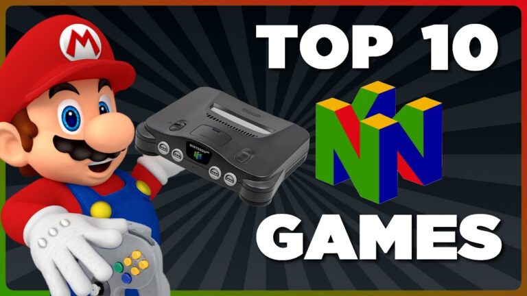 Top 10 BEST Nintendo 64 Games