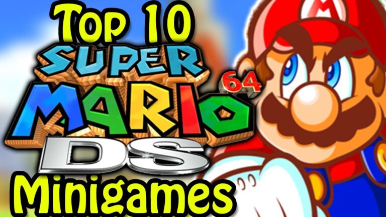 Top 10 Super Mario 64 DS Minigames