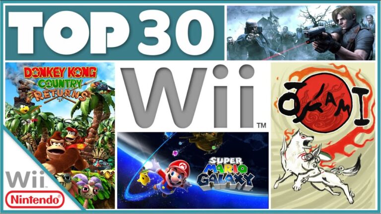 TOP 30 Best Wii Games of All Time