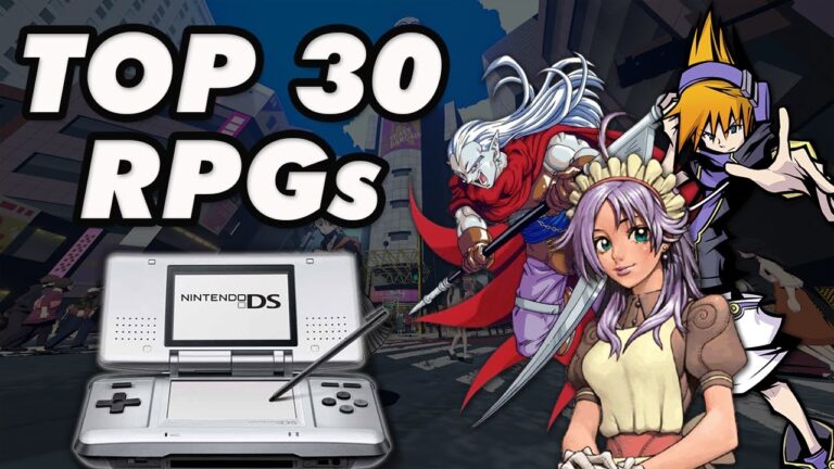 TOP 30 RPG's de Nintendo DS | Melhores RPG de Nintendo DS || Nerd Nintendista