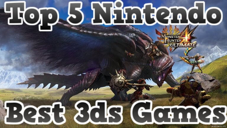 Top 5  Best Nintendo 3DS Games Of All Time!