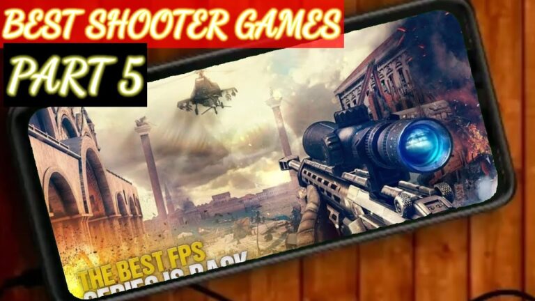 TOP 5 BEST SHOOTER GAMES FOR ANDROID AND IOS /?PART 5/OFFLINE AND ONLINE/HIGH GRAPHICS GAMES/