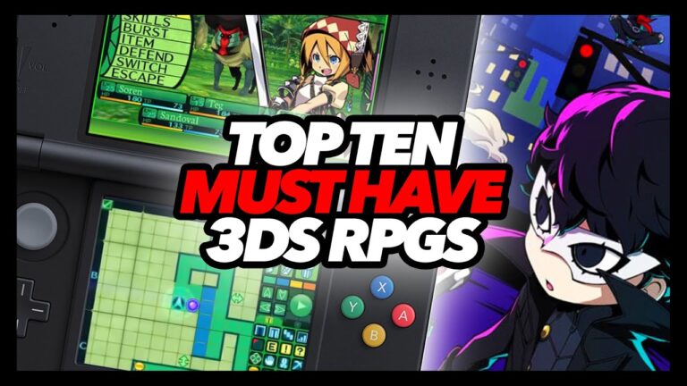 Top Ten Must Have Nintendo 3DS RPGs