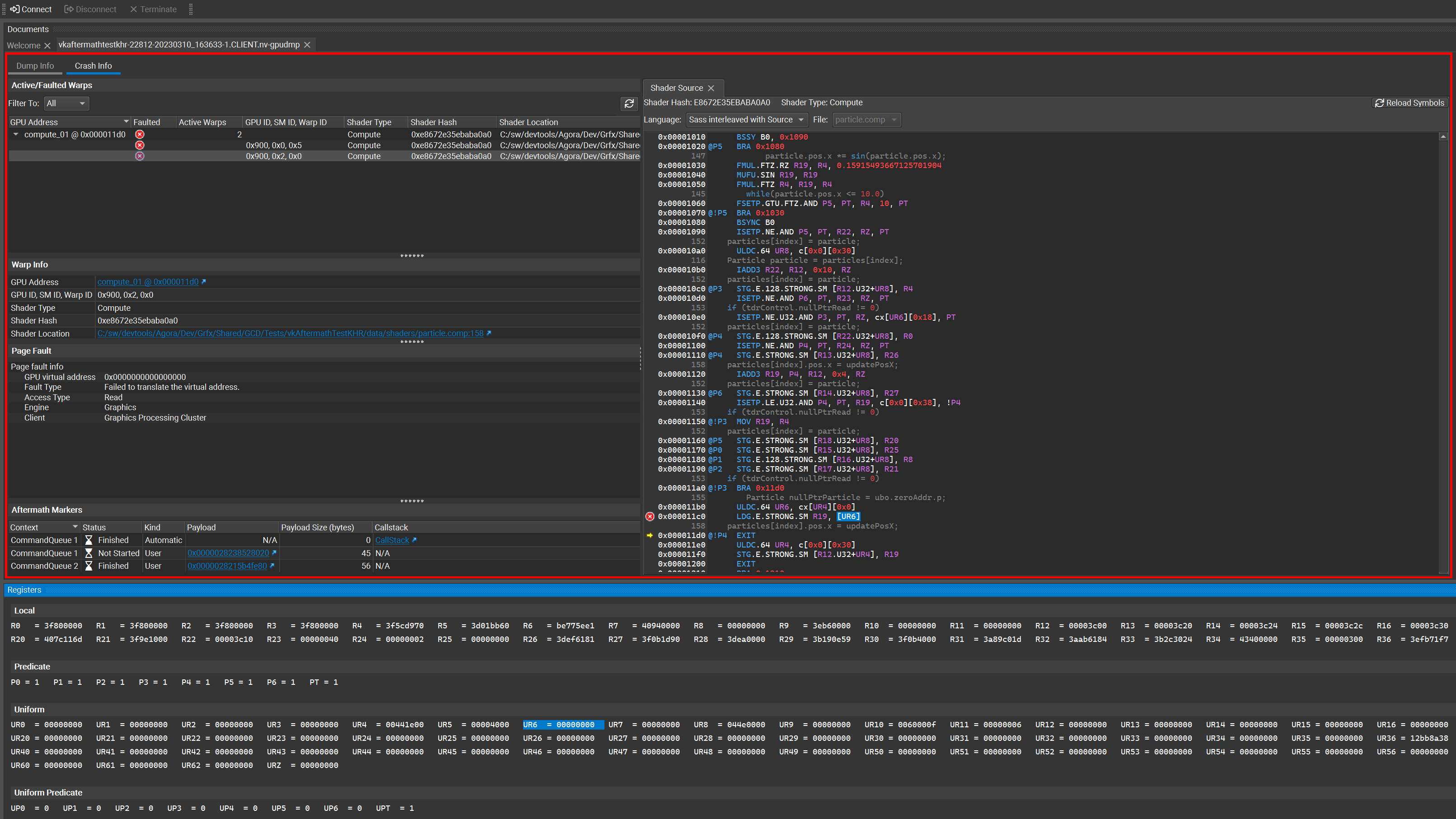 Nsight Aftermath SDK Nsight Aftermath SDK
